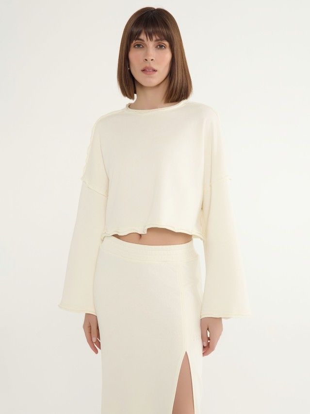Women's skirt CONTE ELEGANT LU 3066, s.170-90, ecru - 3