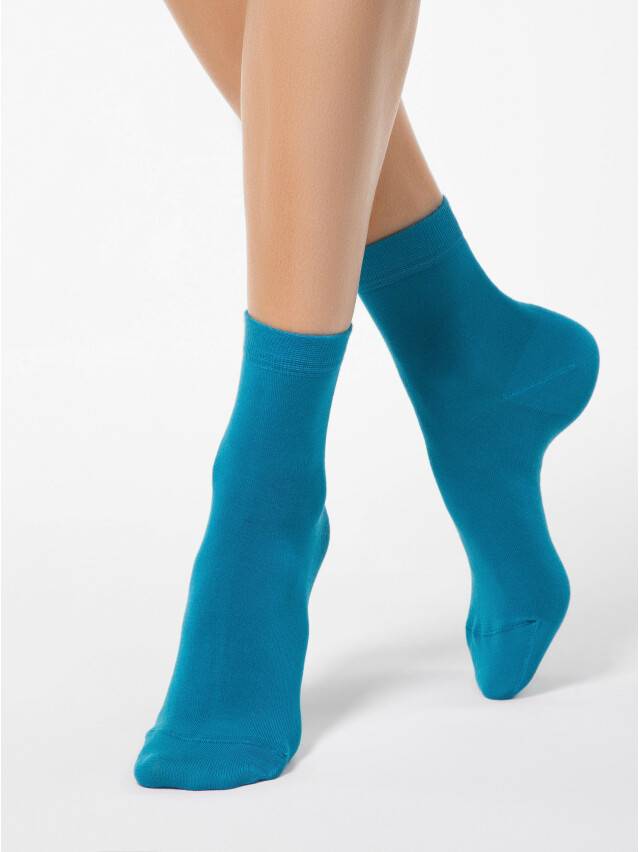 Women's socks CONTE ELEGANT CLASSIC, s.23, 000 dark turquoise - 1