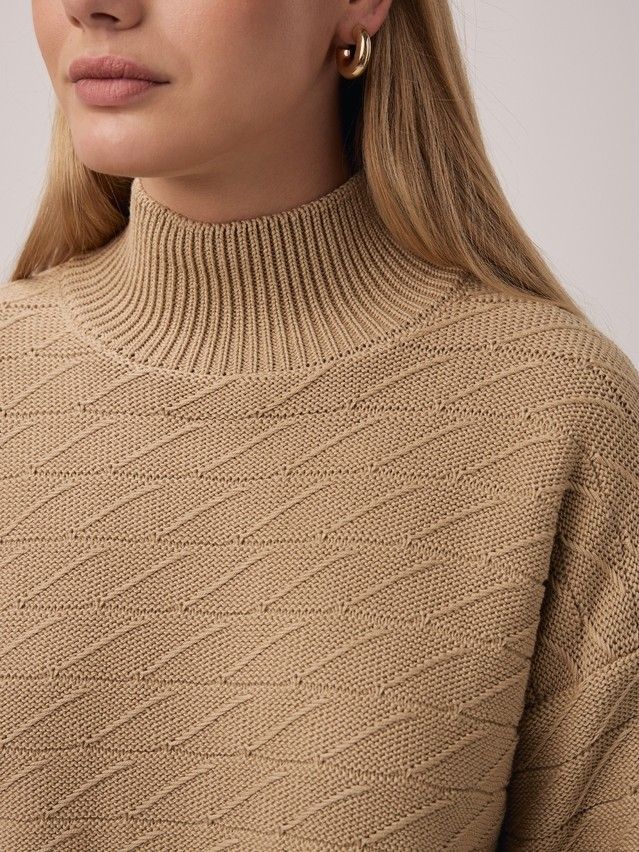 Women's pullover CONTE ELEGANT LDK23100, s.170-84, peanut - 3