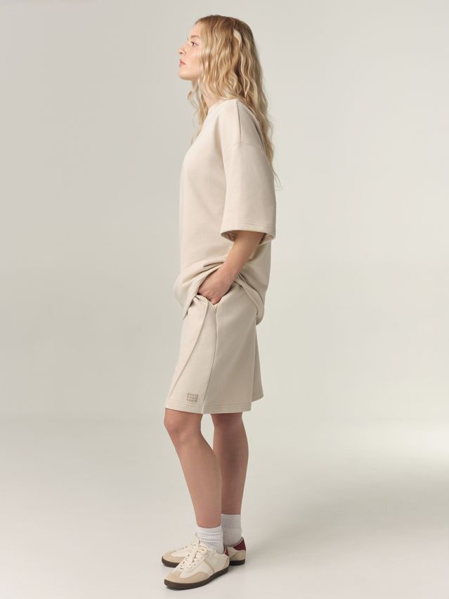 Women's shorts CONTE LS 3378, s.170-90, matte beige - 2