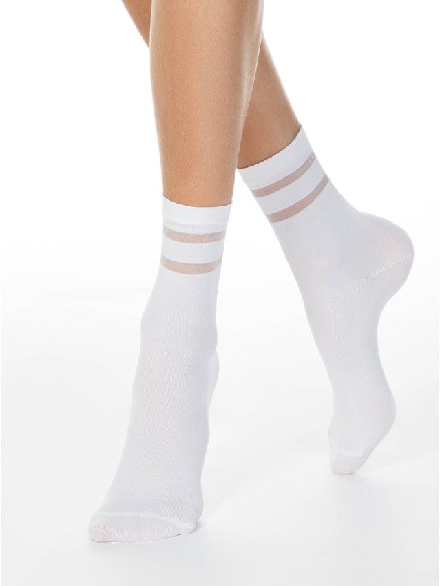 Women's socks FANTASY 19C-78SP, s. 36-39, 160 bianco - 1