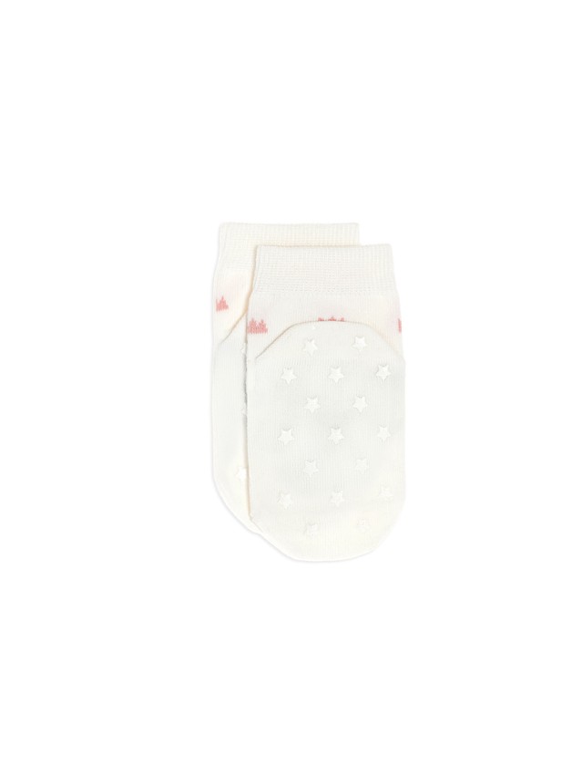Children's socks CONTE-KIDS TIP-TOP, s.12, 1017 milky - 2