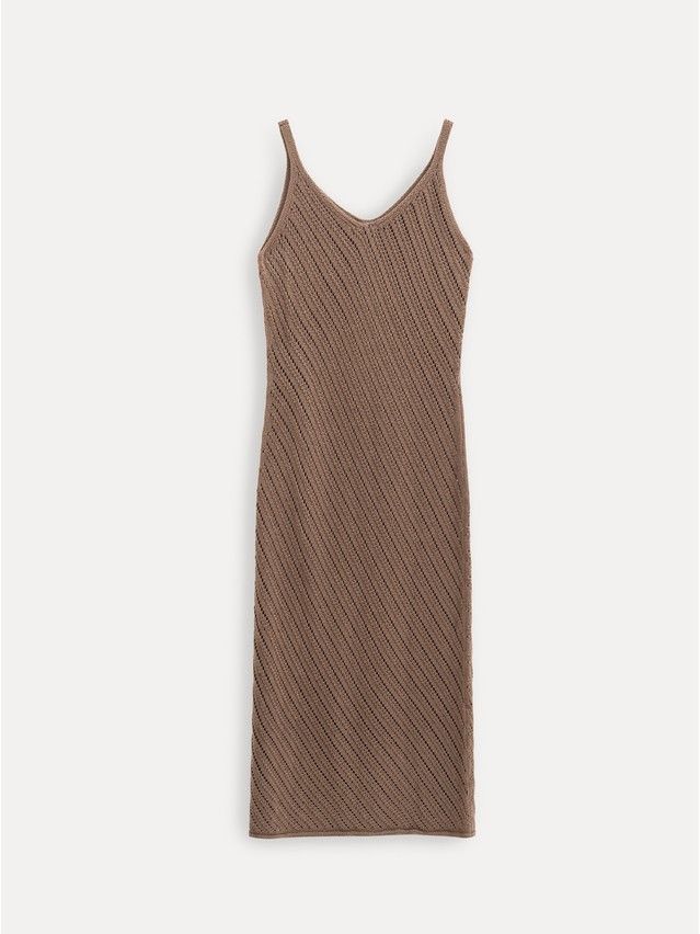 Women's dress CONTE ELEGANT LDK2570, s.170-84-90, brown - 8