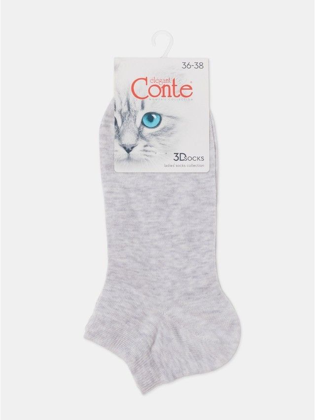 Women's socks CONTE ELEGANT 3DSOCKS, s.23-25, 000 light grey - 13