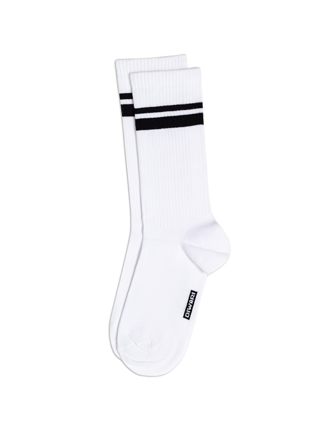 Men's socks DIWARI ACTIVE, s.25, 231 white - 1