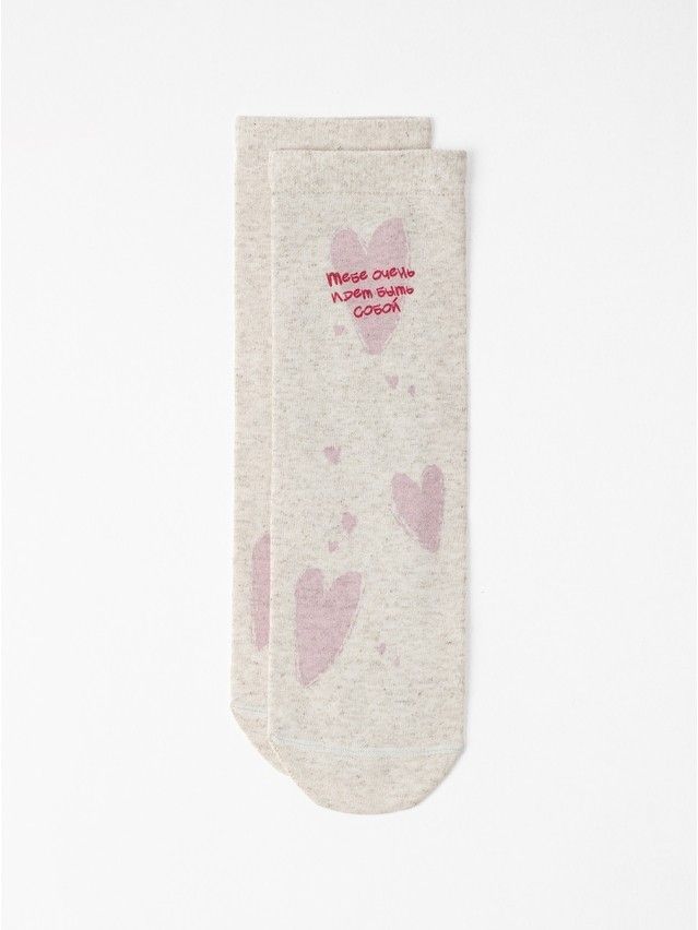 Women's socks CONTE ELEGANT FANTASY, s.23-25, 1143 beige - 4