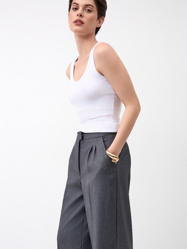 Women's trousers CONTE LBK 3257, s.164-84-90, graphite - 4