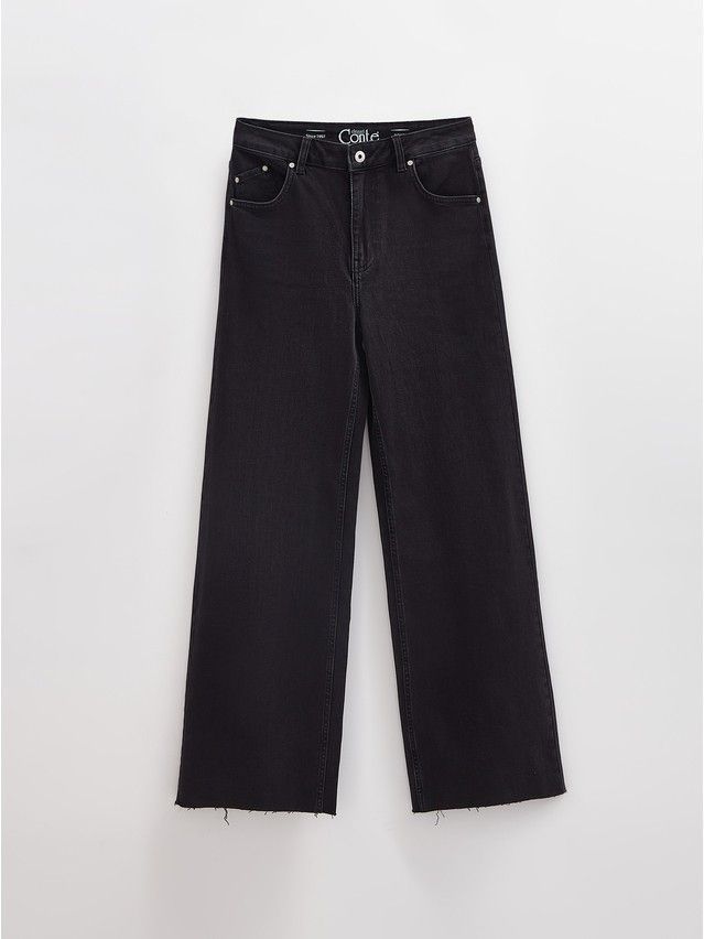 Denim trousers CONTE ELEGANT CON-718, s.170-98, washed black - 6