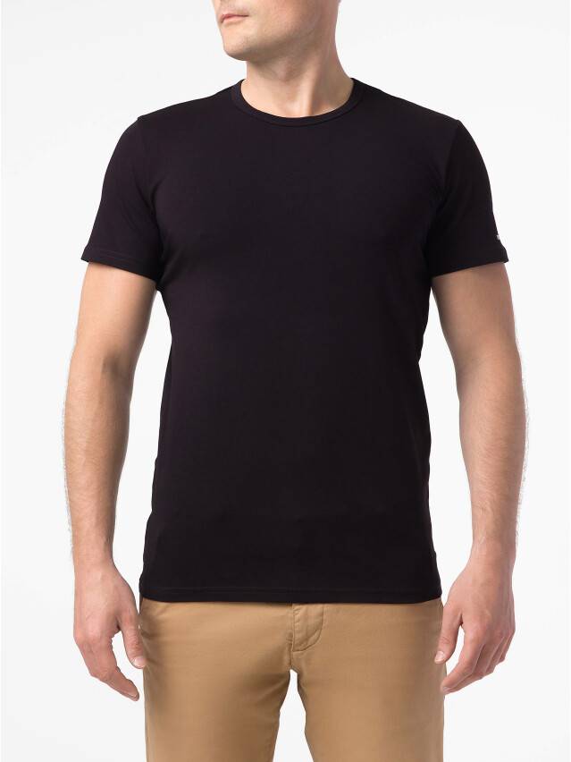 T-shirt BASIC MF 309-10, s.170,176-100, black - 2