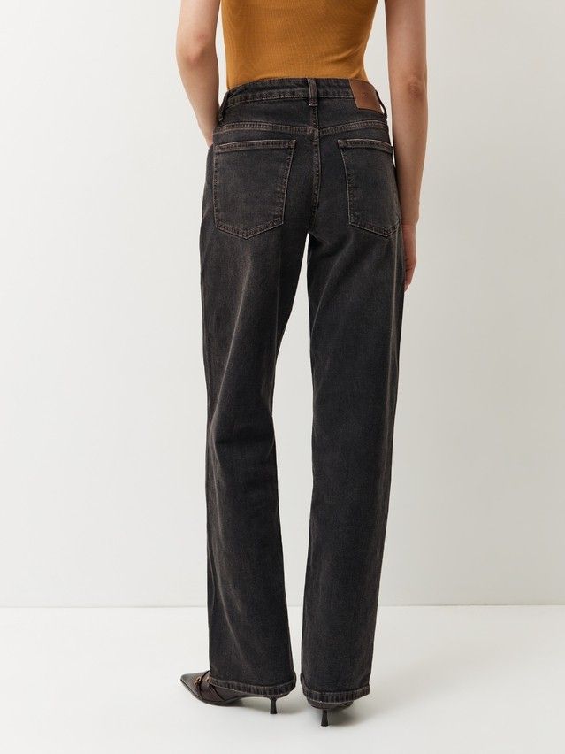 Women's jeans CONTE CON-951, s.164-94, washed black - 5