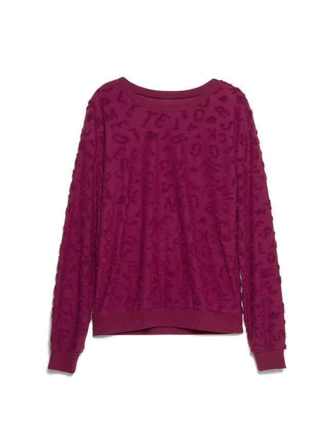 Sweatshirt LD 1050, s.170-100, red bordo - 4