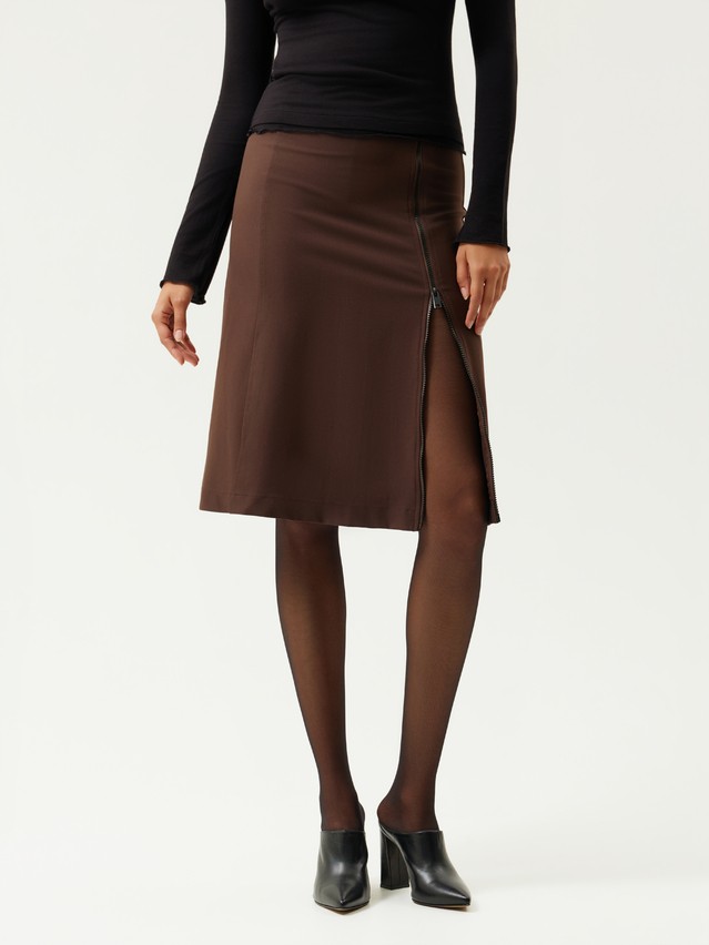 Women's skirt CONTE LU 3627, s.170-90, dark brown - 4
