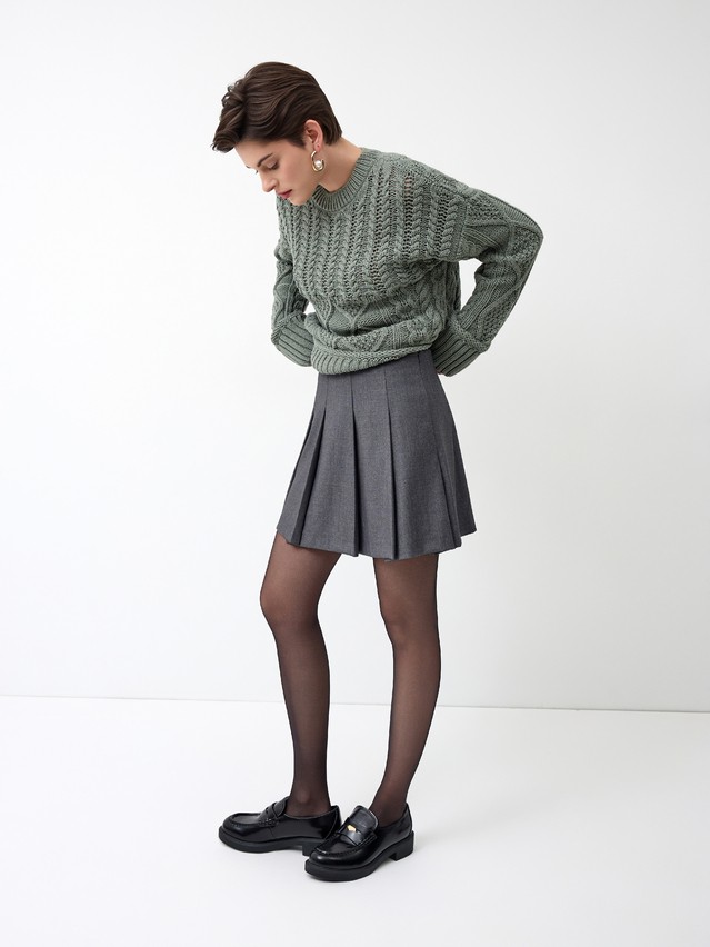 Women's skirt CONTE LU 3262, s.170-90, graphite - 3