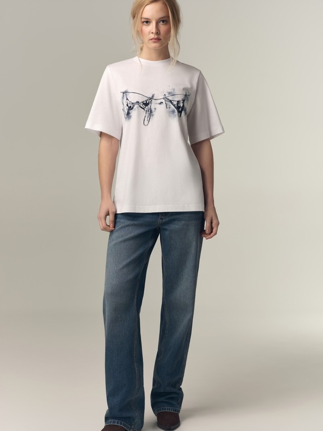 Women's polo neck shirt CONTE ELEGANT LD 3036, s.170-92, white-lingerie - 3