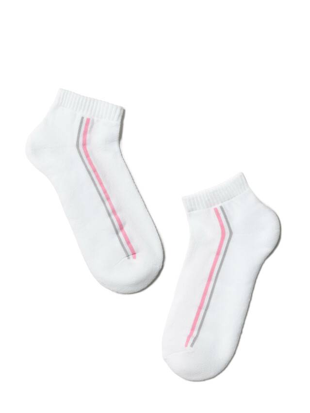 Women's socks CONTE ELEGANT ACTIVE, s.23, 015 white-light pink - 2