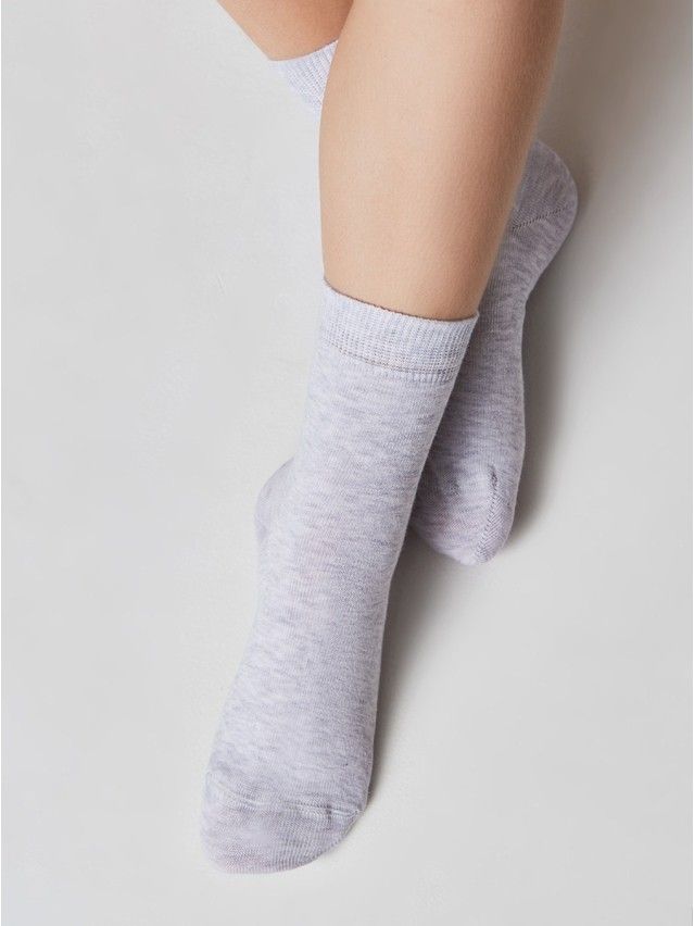 Children's socks CONTE-KIDS TIP-TOP, s.18-20, 000 light grey - 1