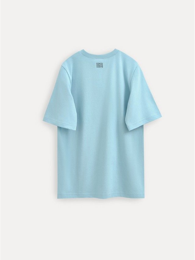 Women's polo neck shirt CONTE ELEGANT LD 3036, s.170-92, blue-job - 2