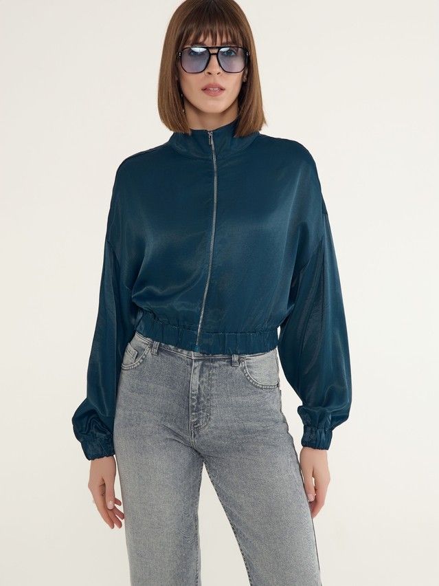 Women's jacket CONTE ELEGANT LJ 3026, s.170-92-98, teal - 3