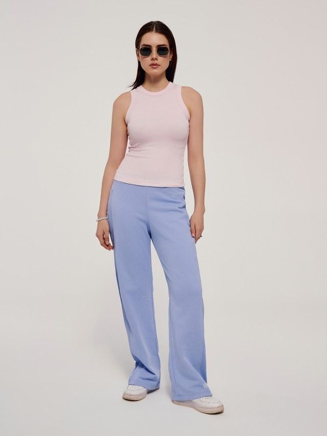 Women's polo neck shirt CONTE ELEGANT LD 2846, s.170-92, pink diamond - 3
