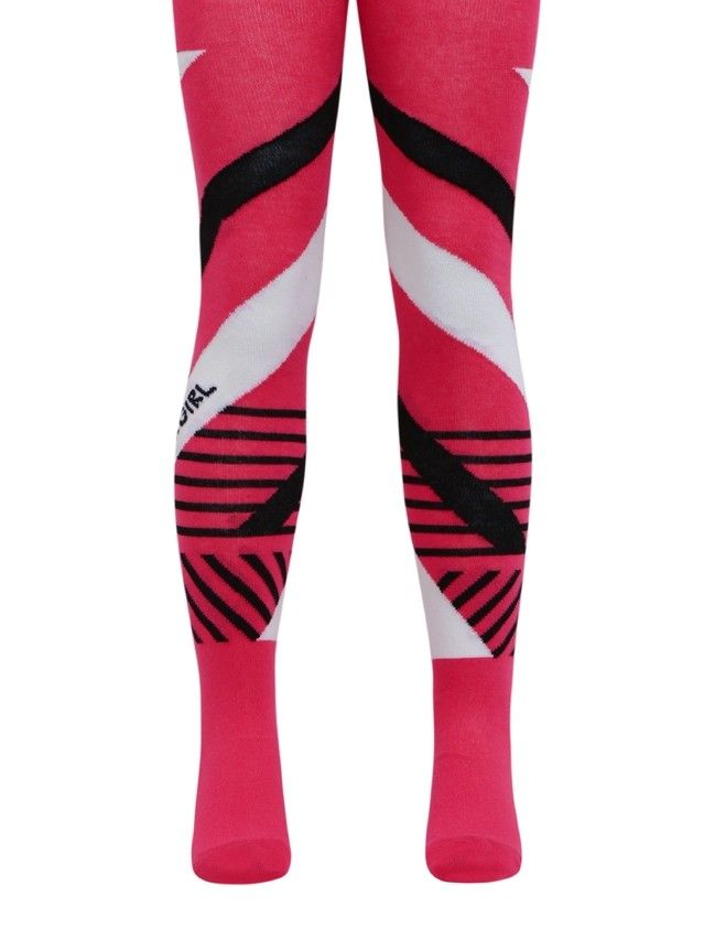 Children's tights CONTE-KIDS CK HAPPIK, s.116-122 (18),659 fuchsia - 1