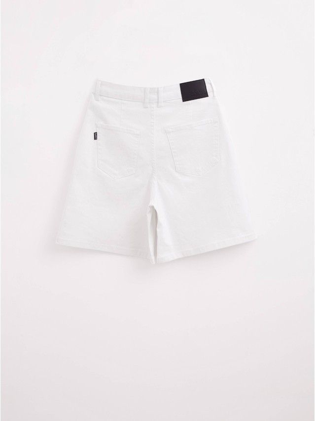 Denim shorts CONTE ELEGANT CON-430, s.170-98, white - 6