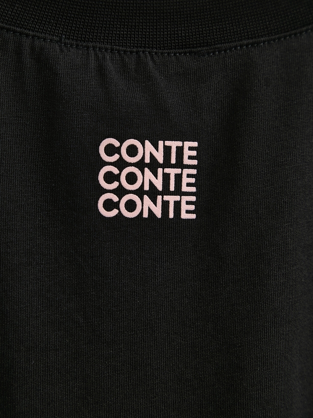 Women's polo neck shirt CONTE ELEGANT LD 3036, s.170-92, black-ideal - 6