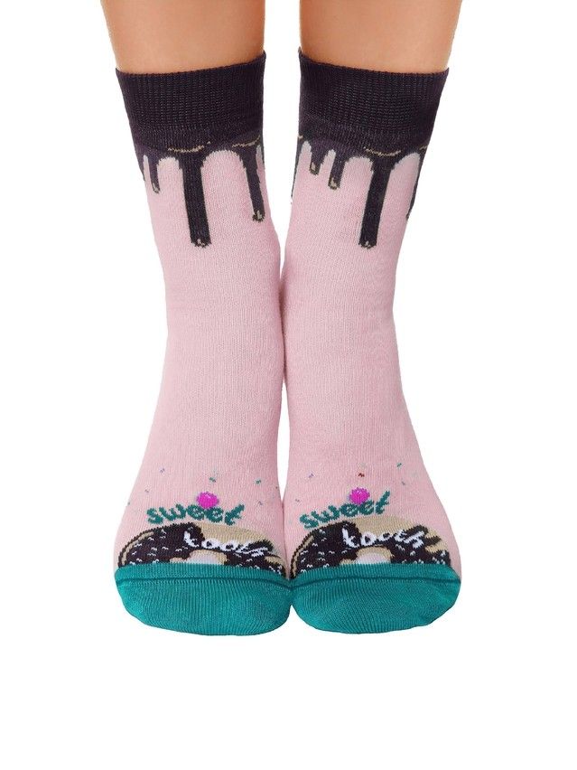 Women's socks CONTE ELEGANT CLASSIC, s.23, 115 light pink - 1