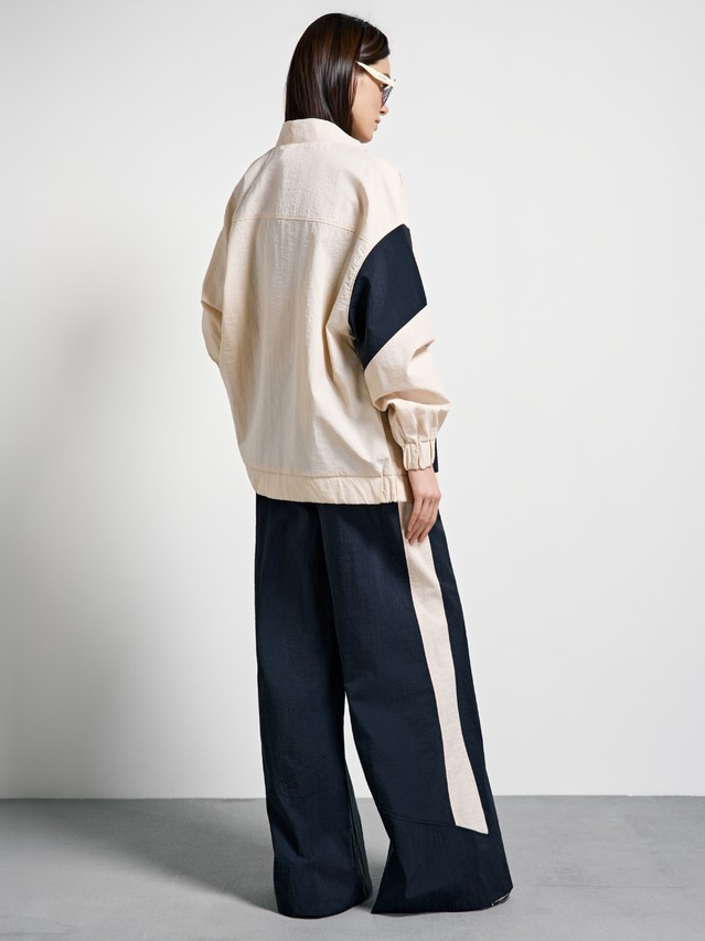 Women's trousers CONTE LBK 3514, s.170-84-90, black-beige - 2