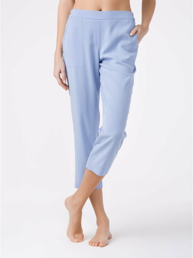Women's crop trousers CONTE ELEGANT BELLA VISTA, s.170-104-110, serenity blue - 1