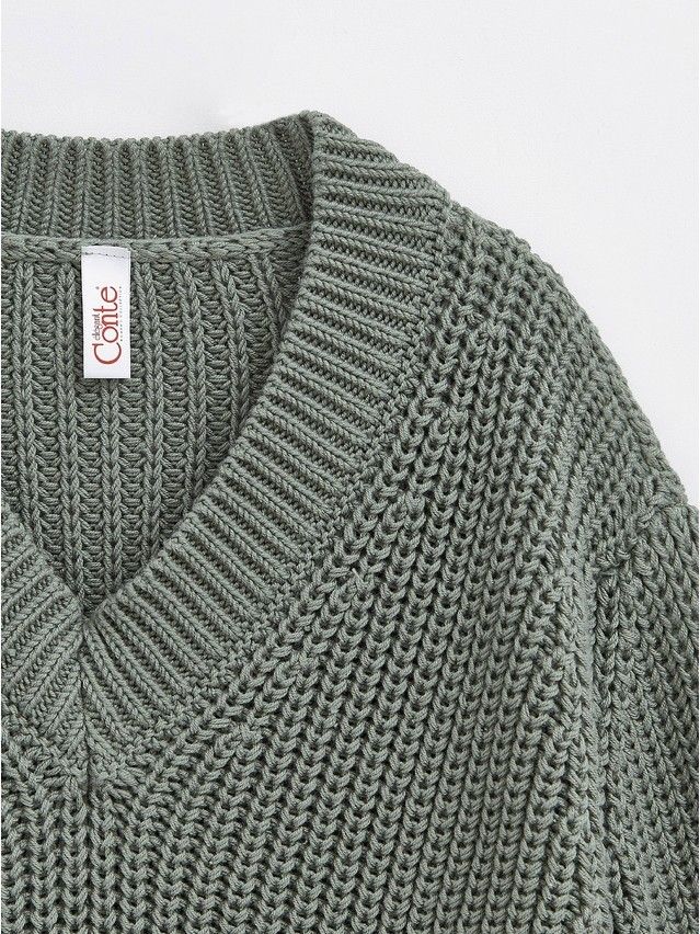Women's pullover CONTE ELEGANT LDK151, s.170-84, moss - 9