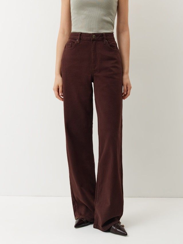 Women's jeans CONTE CON-961, s.164-94, brown - 4