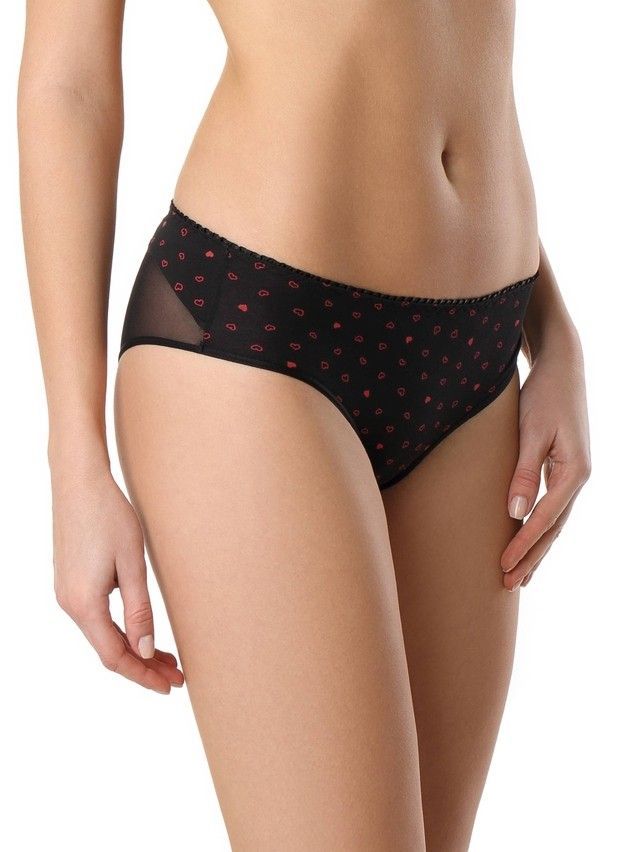 Panties for women TRU-LA-LA LHP 1013 (packed in mini-box),s.90, black - 1