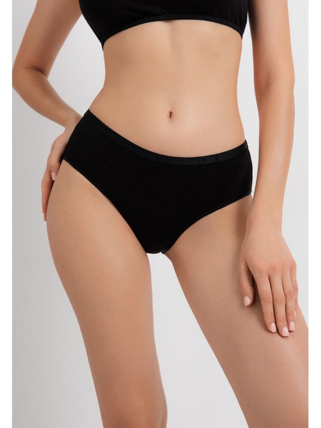 Women's panties CONTE ELEGANT COMFORT COTTON LB 5572, s.90, black - 3