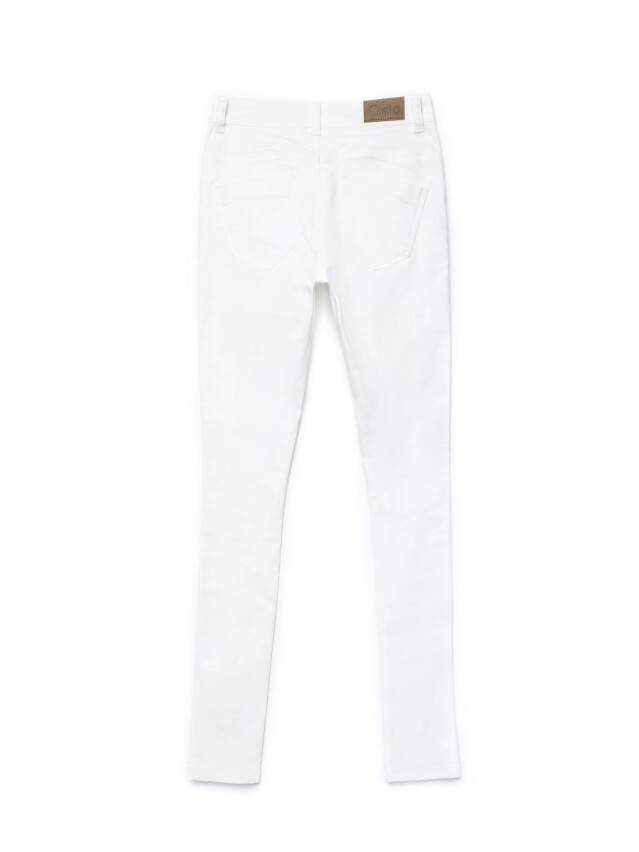 Denim trousers CONTE ELEGANT CON-128, s.170-102, white - 5