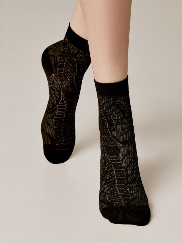 Women's socks CONTE ELEGANT CLASSIC, s.23, 530 black - 2