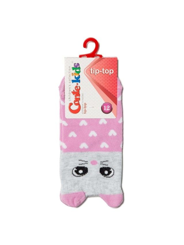 Children's socks CONTE-KIDS TIP-TOP, s.18-20, 321 light pink - 3