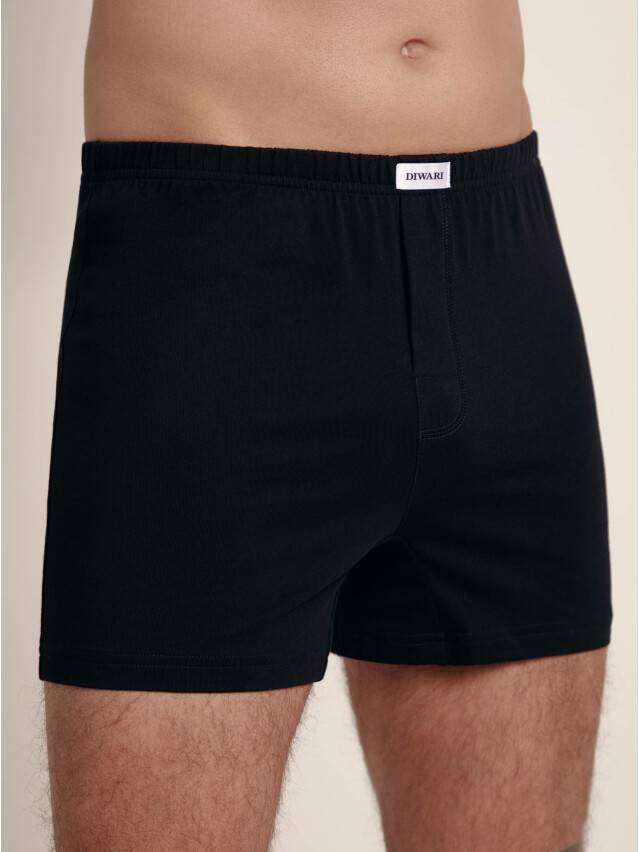 Men's underpants DiWaRi BASIC MBX 101, s.78,82, black - 2