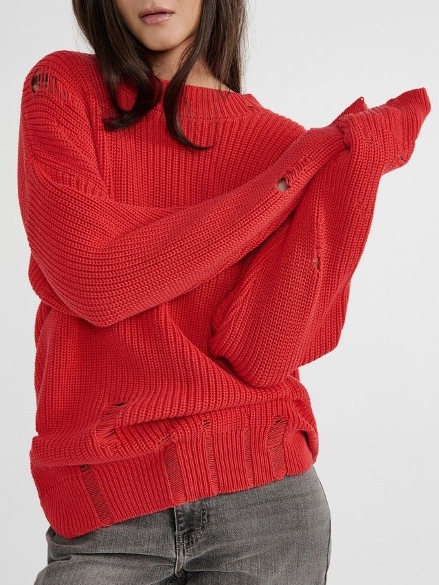 Women's pullover CONTE ELEGANT LDK2395, s.170-84-88, red - 3