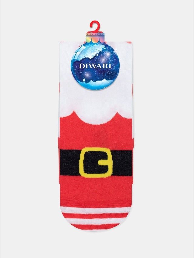 Men's socks DIWARI NEW YEAR, s.27-29, 632 red - 5