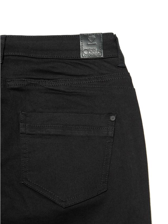 Denim trousers CONTE ELEGANT CON-285, s.170-102, deep black - 8