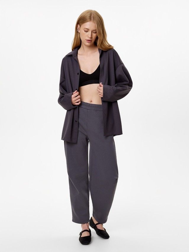 Women's shirt CONTE LRU 3217, s.170-84-90, graphite - 1