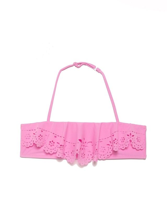 Swimming costume for girls CONTE ELEGANT LACE GIRL, s.122,128-60, pink - 5
