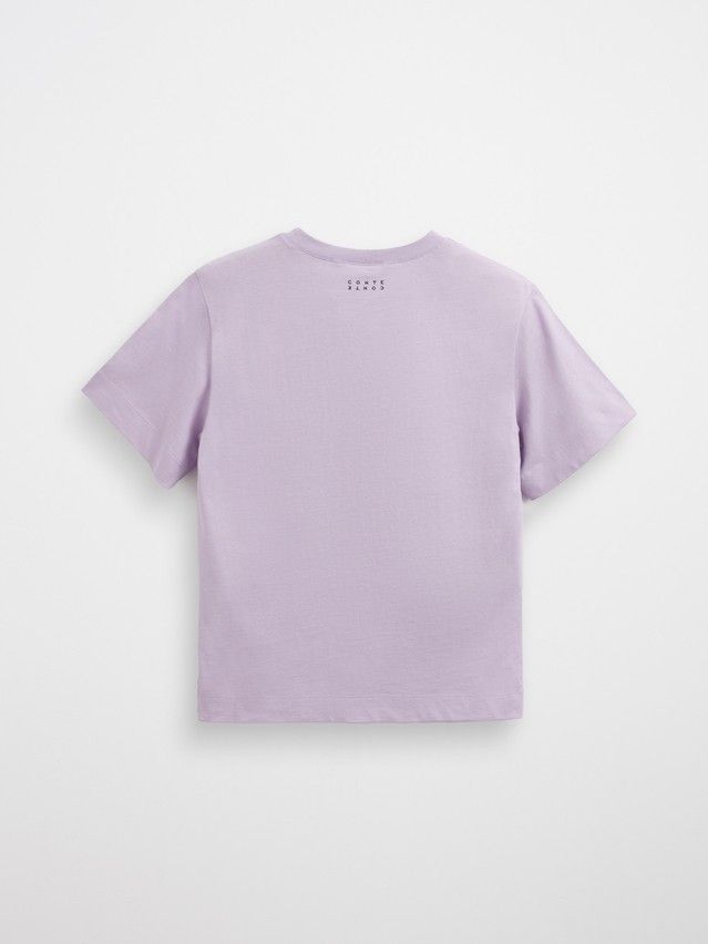 Women's polo neck shirt CONTE ELEGANT LD 3029, s.170-92, lavender-girls bite - 2