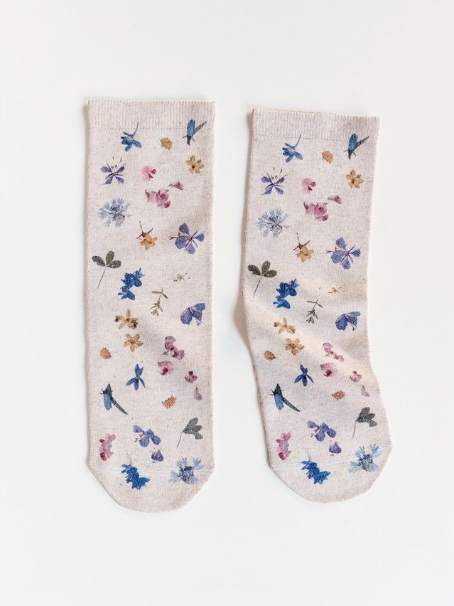 Women's socks CONTE ELEGANT FANTASY, s.23-25, 1145 beige - 4