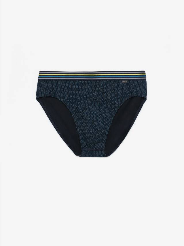 Men's underpants DIWARI SHAPE MSL 869, s.78,82, navy-turquoise - 1