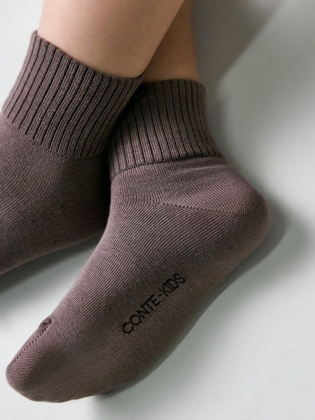 Children's socks CONTE-KIDS TIP-TOP, s.12, 1036 coffee - 4