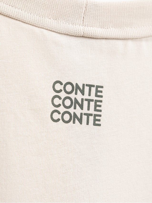 Women's polo neck shirt CONTE LD 3449, s.170-88, beige-coffee - 7