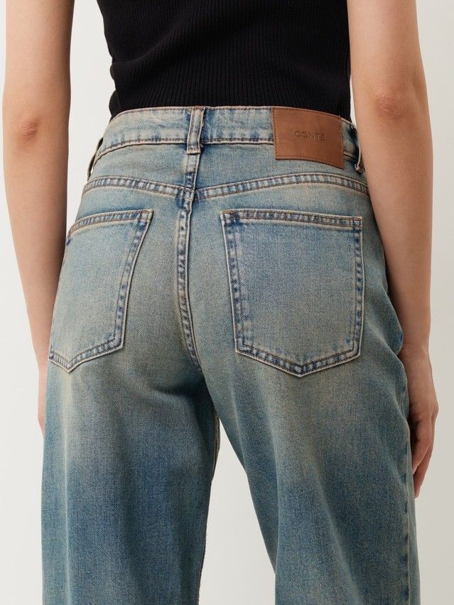 Women's jeans CONTE CON-959, s.164-94, blue tint - 4