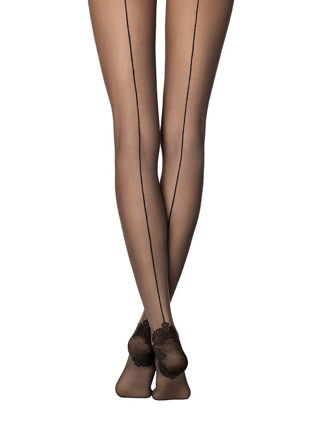 Women's tights CONTE ELEGANT TRACE, s.2, nero - 1