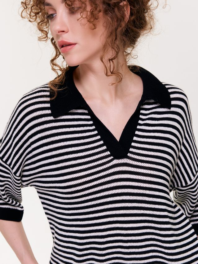 Women's pullover CONTE LDK25140, s.170-84, black - 4